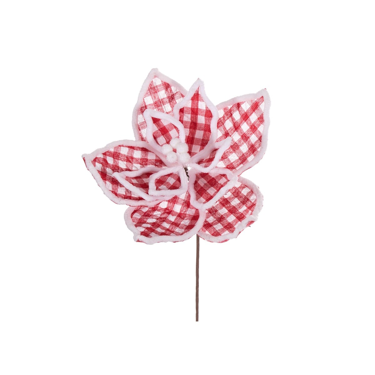 11" Red/Wht Plaid Wht Line Flow 11" Red/Wht Plaid Wht Line Flow