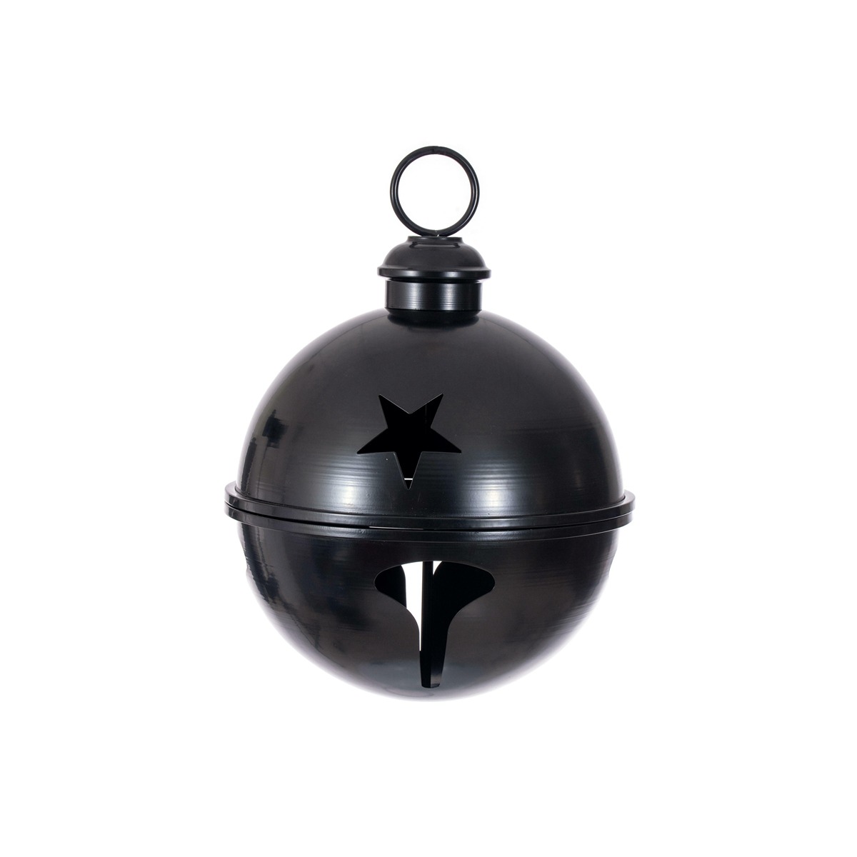 14" Black Iron Bell Ornament 14" Black Iron Bell Ornament