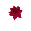 21.5"Red Poinsettia Flower