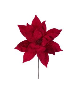 21.5" Red Poinsettia 18 Flower