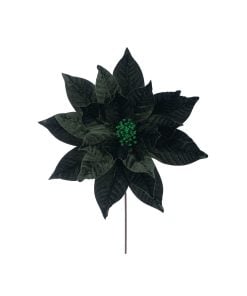21.5" Green Poinsettia 18 Flowe
