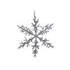 12"Silver Twig Snowflake Orn 12"Silver Twig Snowflake Orn