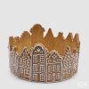 Decorative Tray Round Marzipan