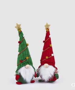 Sitting Gnome Decoration 2Ass