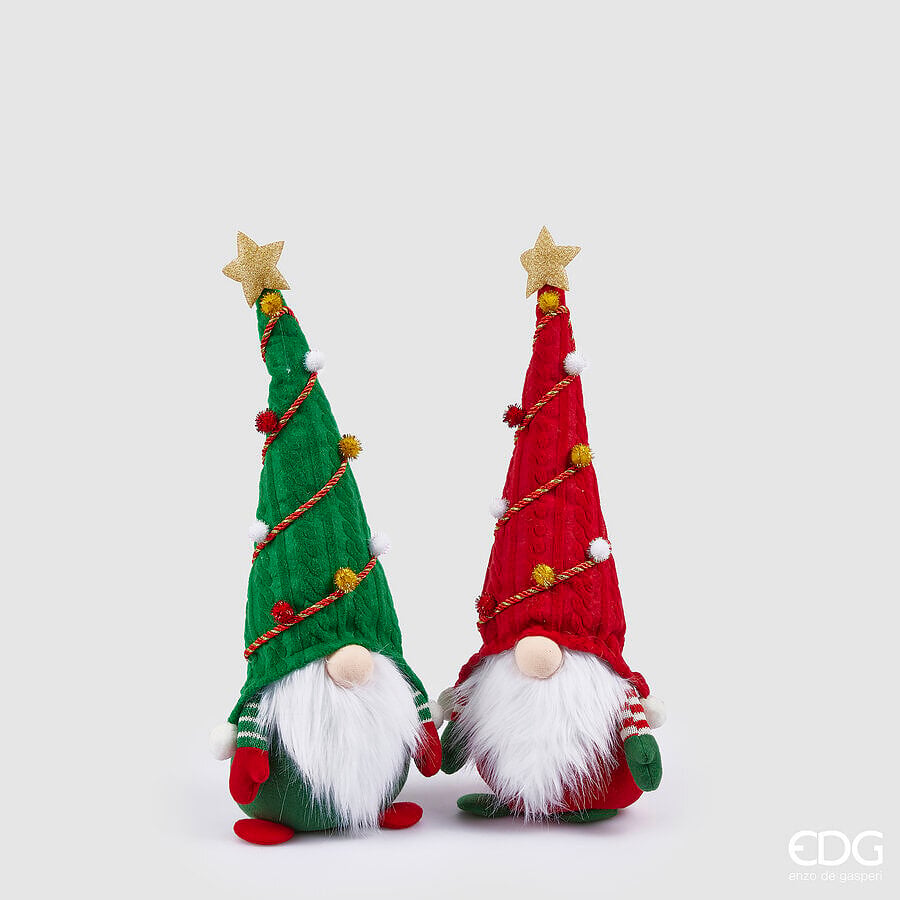 Sitting Gnome Decoration 2Ass Sitting Gnome Decoration 2Ass