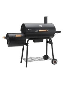Charcoal Barbecue With Smoker