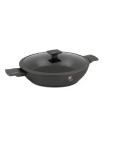 Shallow Pot With Lid 28 Cm