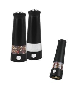 Electric Pepper And Salt Mill 2 Pieces Set