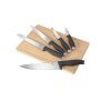 6 Pieces Knife Set With Bamboo Cutting Board 6 Pieces Knife Set With Bamboo Cutting Board