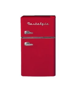 Nostalgia Retro Fridge Two Doors 90L