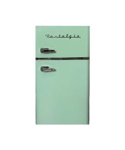 Nostalgia Retro Fridge Two Doors 90L