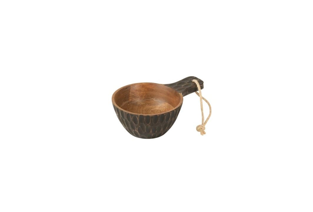 I134068 Bowl Handle Mango Wood