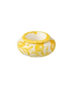 Ashtray Granada Ceramic Yellow Small