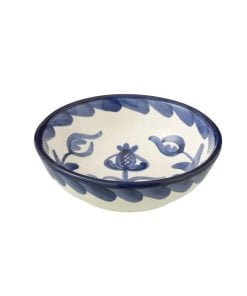 Bowl Granada Low Ceramic Blue Small