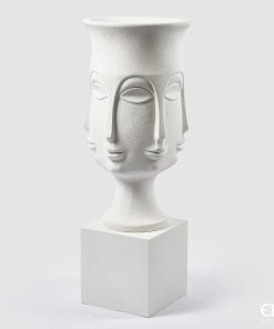 Face Vase With Foot