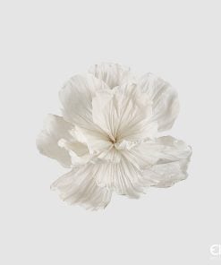 Peony Hanging Branch White