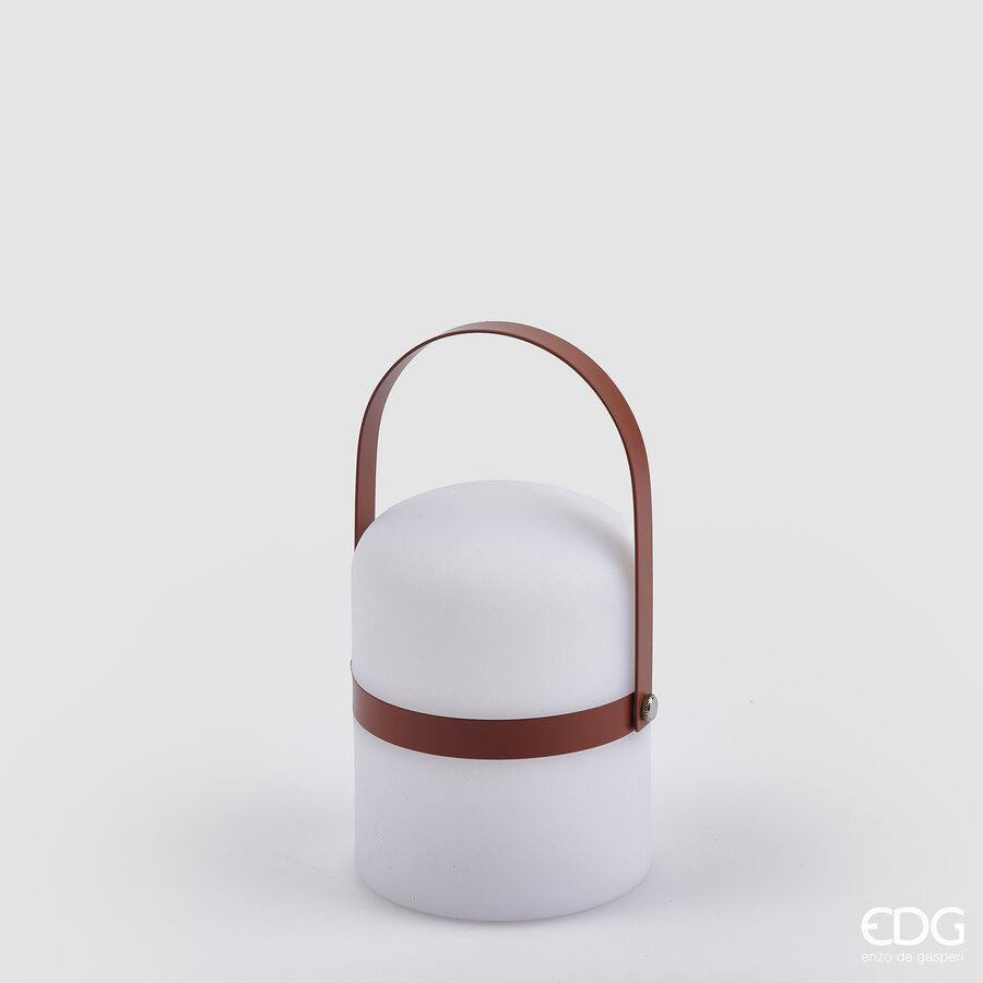 I134573 Usb Table Lamp Led Dome Rust