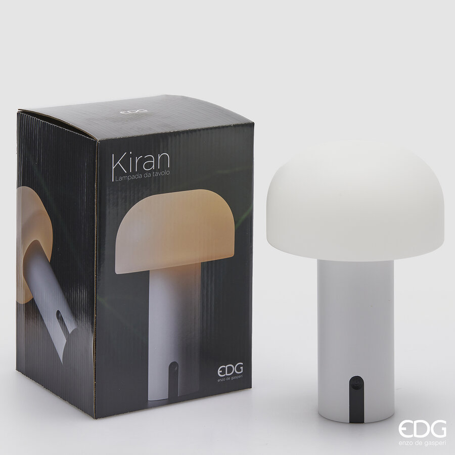 I134597 Kiran Led Usb Table Lamp White