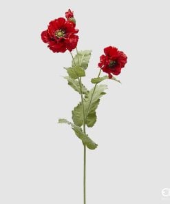 Poppy Branch With Bud
