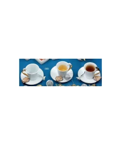 Set of 3 Cups With Saucer Wildlife