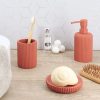 Tumbler Stripes Terracotta Bathroom Set Tumbler Stripes Terracotta Bathroom Set