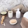 Tumbler Stripes White Bathroom Set