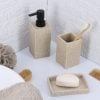 Stone Beige Bathroom Set Stone Beige Bathroom Set