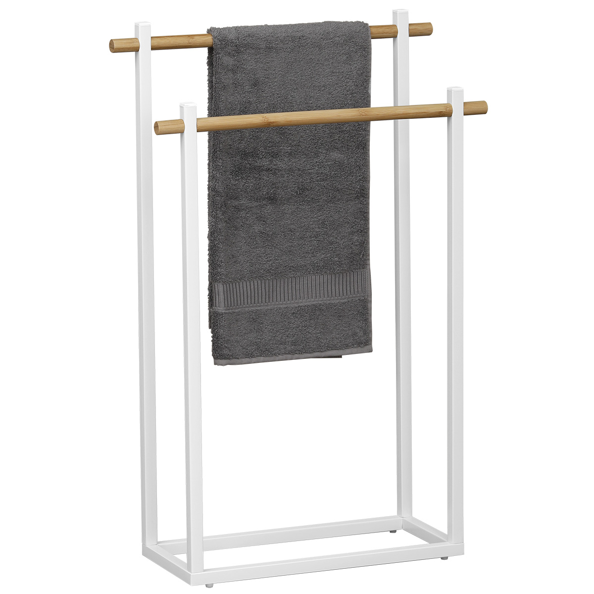 I126353 Rectangular Towel Rack 2 Bars