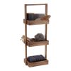 Acacia And Mdf Shelf 3 Levels