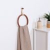 Round Bambooo Towel Rack Round Bambooo Towel Rack