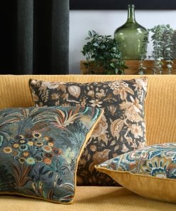 Skoura Solveig Coussin 45 X 45 Kaki