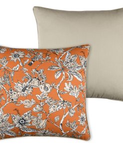 Azara Aveyron Coussin 50 X 50 Orange