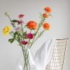 Flower Daisy Plastic Fuchsia
