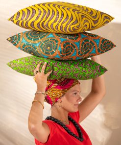 Cushion Pattern Rounds Fabric 2 Assorted