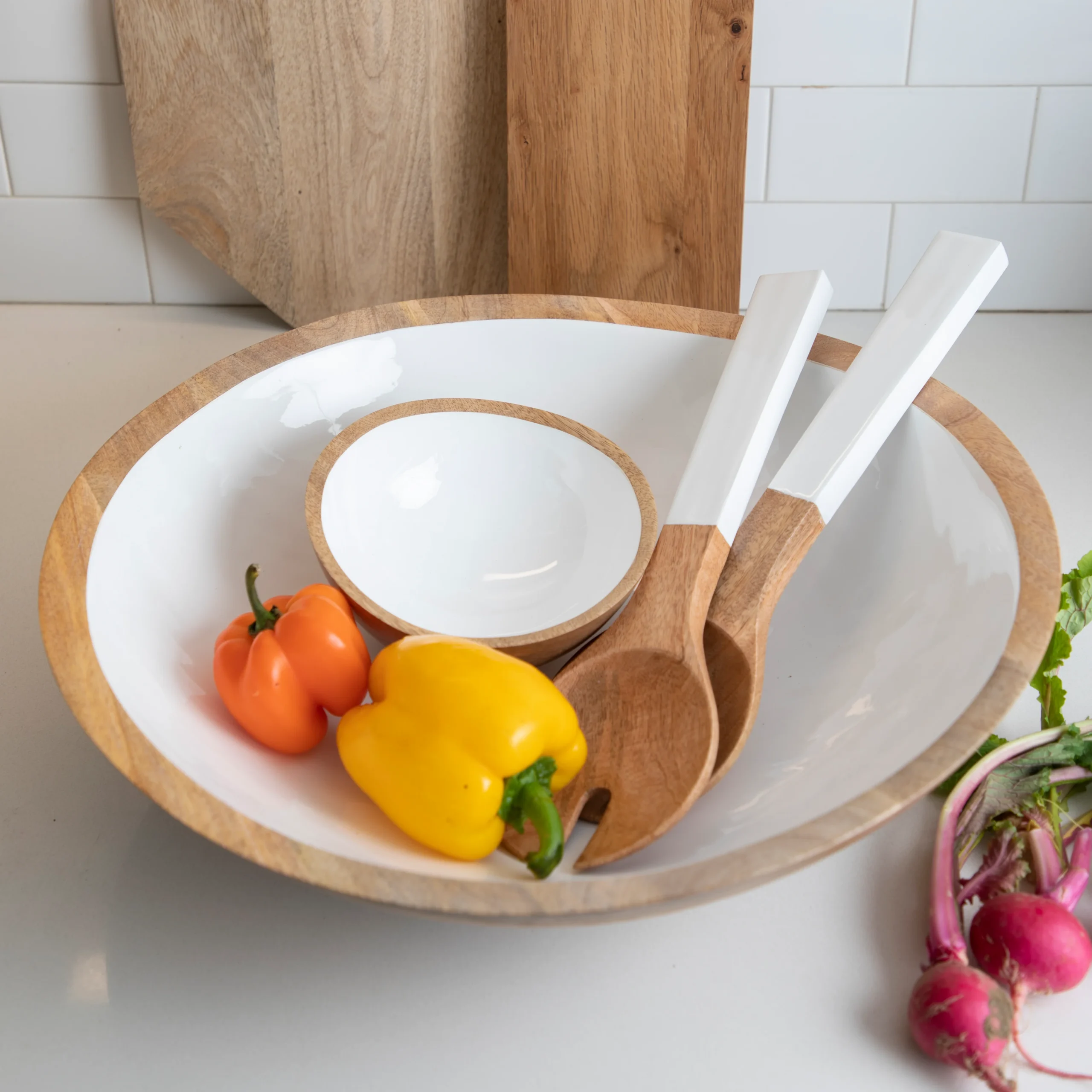 I128254 Madras Serving Set