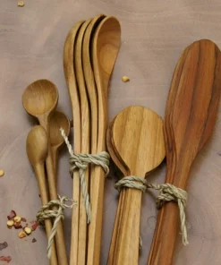 Teak Long Tasting Spoon