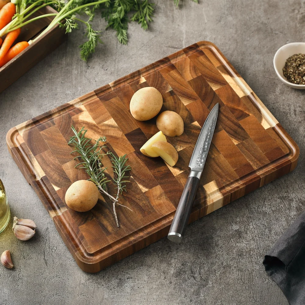 I128373 Acacia Rectangular Board Smal