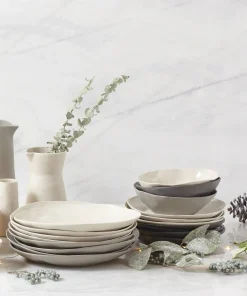 Tam Stoneware Plate Slate