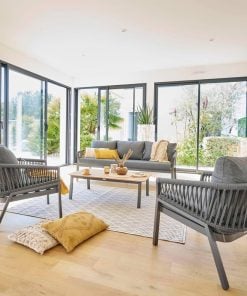 Oriengo Armchair Sofa Anthracite