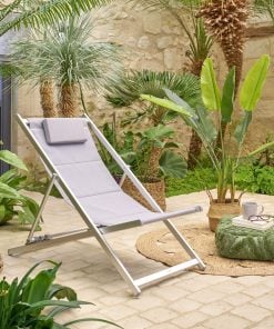 Honolulu Deck Chair Pebble