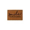 Door Mat Smile Coconut Natural