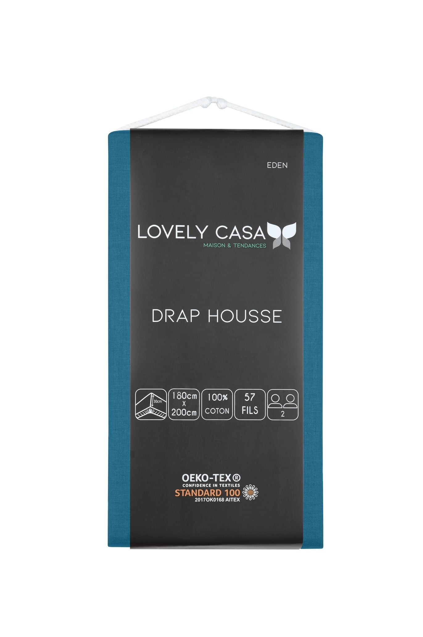 I133302 Eden Drap Housse 180X200