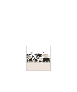 Pack 20 Napkins Safari Small