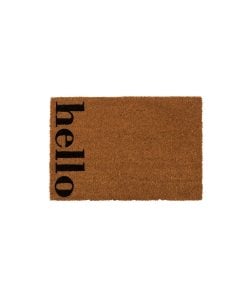 Door Mat Hello Natural
