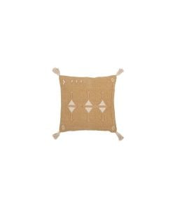 Cushion Triangle Cotton Natural