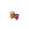 Scented Candle Basket Wax Fuchia Medium Scented Candle Basket Wax Fuchia Medium