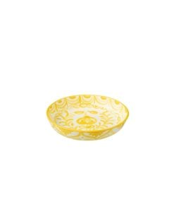 Bowl Granada Low Ceramic Yellow Large