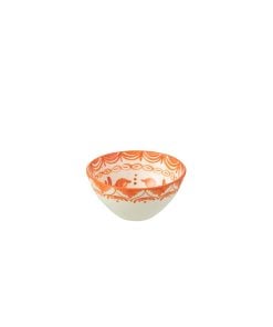 Bowl Granada High Ceramic Orange Medium