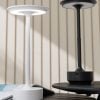 Table Lamp Led-Touch Plastic White Table Lamp Led-Touch Plastic White