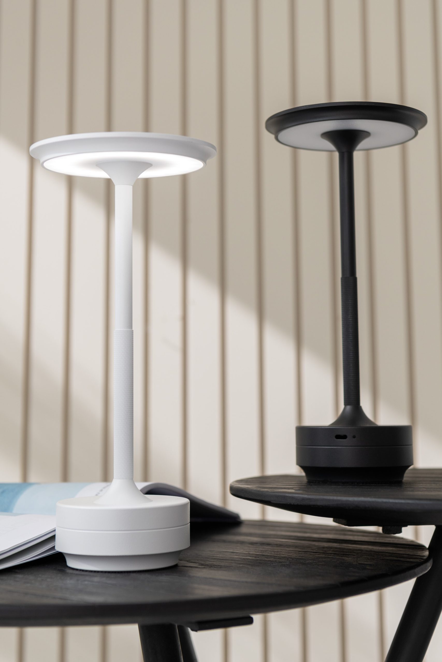 I134438 Table Lamp Led-Touch Plastic White
